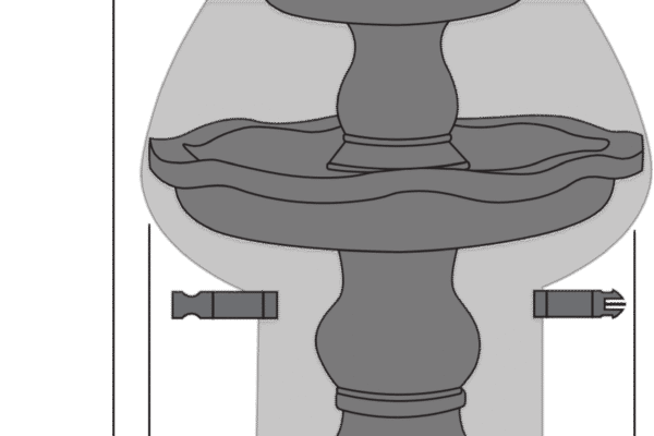 Medium Circular Fountain Cover