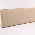 Solid Antique Beige Bench Cushion