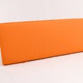 Solid Orange Bench Cushion