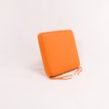 Solid Orange Chair Cushion