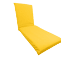 Solid Sunshine Chaise Lounge Knife Chair Cushion