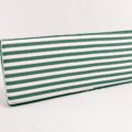 Striped Green Bench Cushion