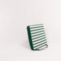 Striped Green Chair Cushion